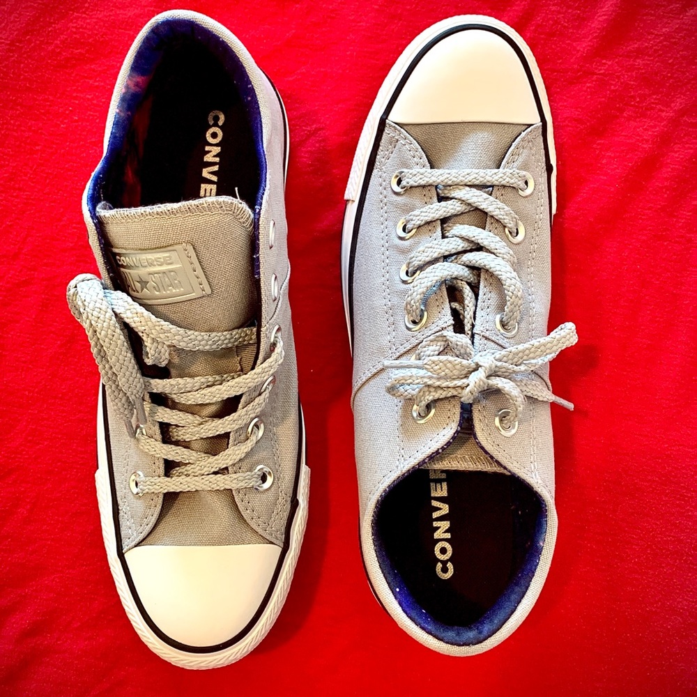 Wolf Grey Madison Ox Converse